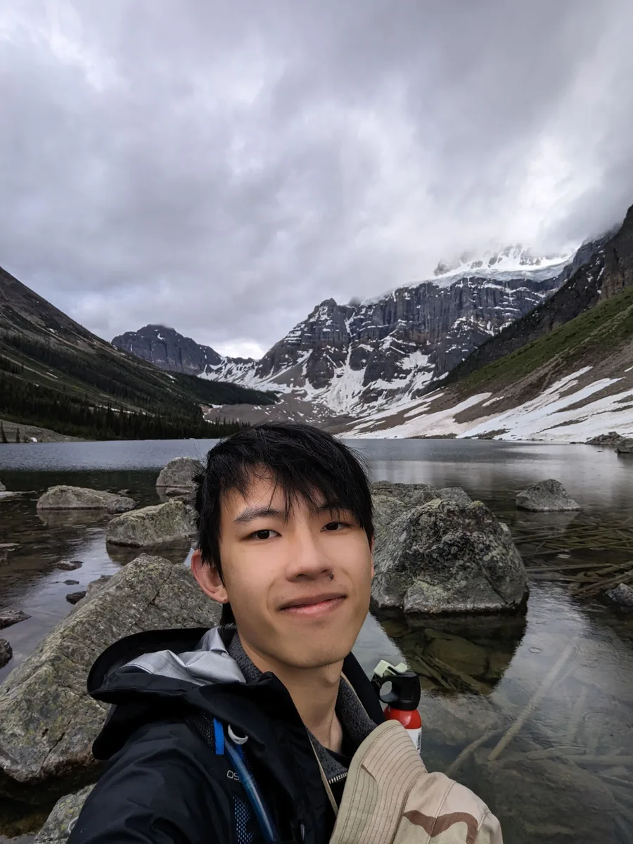 Before Profile Photo - Mountain Hiking Selfie